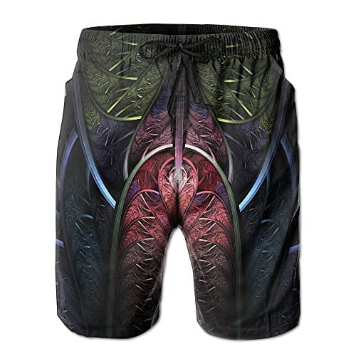 Geometric Patterns Beach Shorts Ultra-light Swim Trunks For Mans SizaColour SizeKey