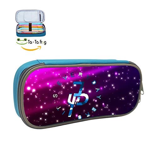 Daihe Case Christmas JAKE PAUL - IT`S EVERYDAY BRO - JP -CAMO BLUE Pen Case Stationery Pouch Bag Case Cosmetic Makeup for School Supplies