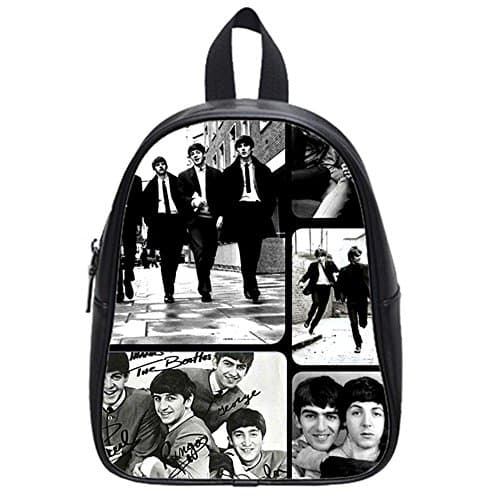 Large Size The Beatles Printing Shoulders Backpack Custom High School Students Backpack for Travel or Party