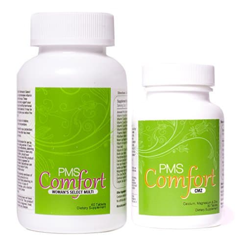 PMS Comfort: Essential Support Program (Multi & CMZ) for PMS & PMDD Symptoms (90 ct)