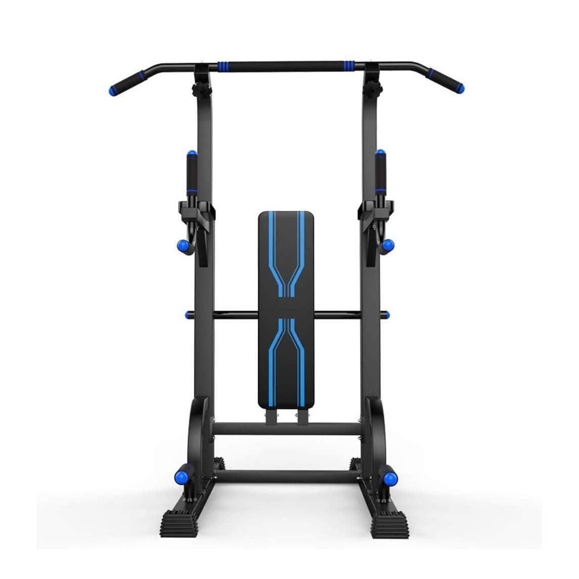 MGIZLJJ Power Tower Heavy Duty Gym Power Multi-Function Dip Stand Pull up Chin Up Home Strength Training Tower