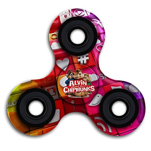 Alvin And The Chipmunks EDC Tri Fidget Spinner Hand Spinner Finger Spinner Finger Toy Relieve Stress High Speed Focus Toy For Adult And Children