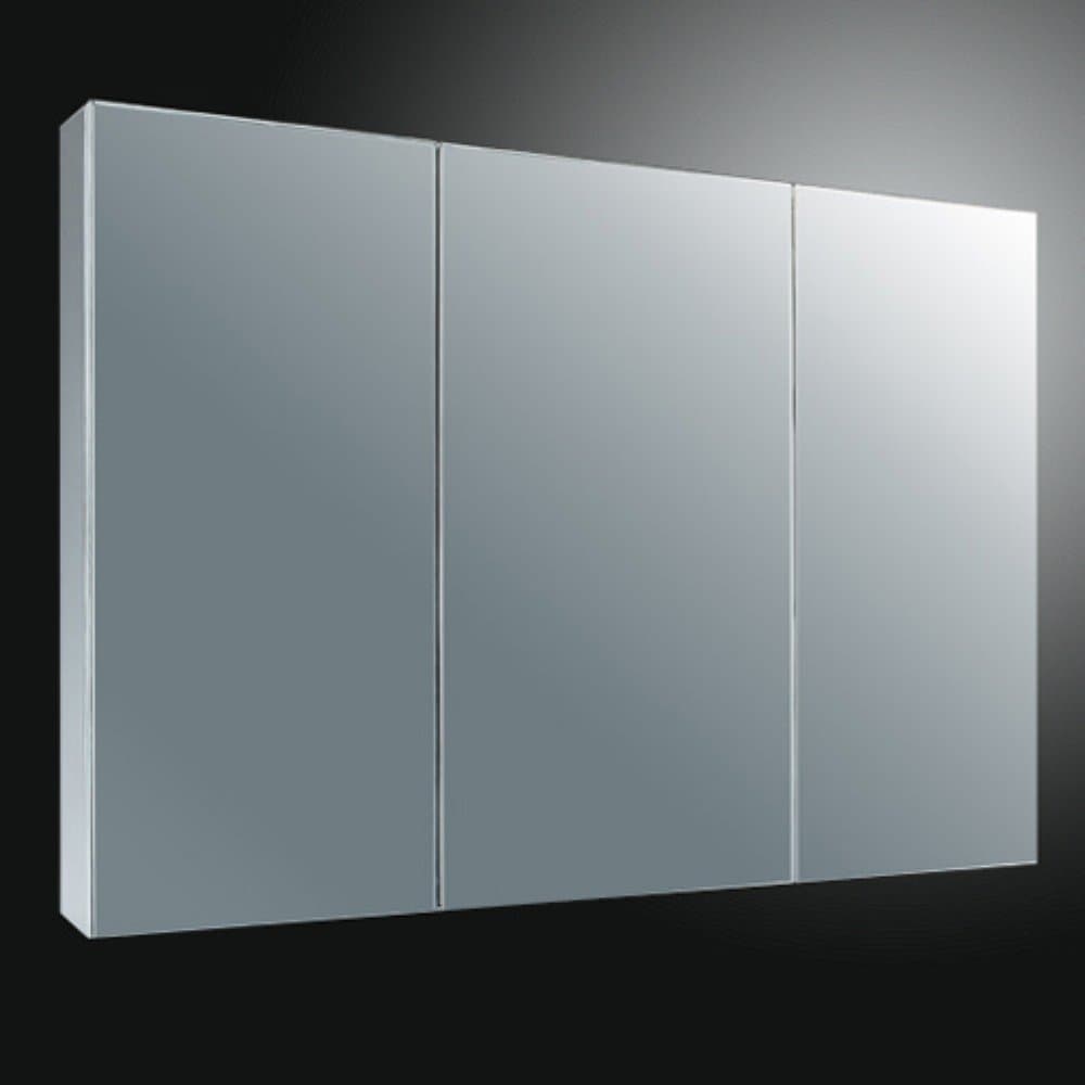 Ketcham 37W x 22H-in. Stainless Steel Tri View Surface Mount Medicine Cabinet