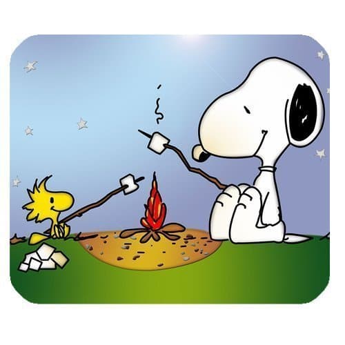 Rubber Mouse Pad/Mat, Cartoon Snoopy Mouse Pads, Office Products