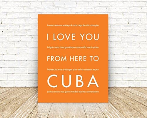 Cuba Travel Art Print