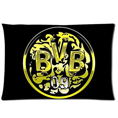 Ulive 2015 Personalized Design! Borussia Dortmund Bvb09 Fc Custom Throw Pillow Case Best Gift 20X30 Inch 2 Sides