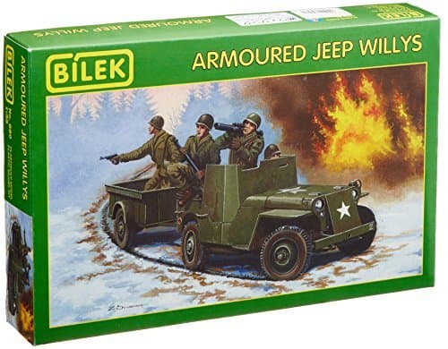 Uiringu 1/35 Armored Jeep Willis Plastic