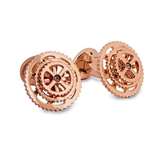 Azthom Rotatable Bike Gear Cufflinks