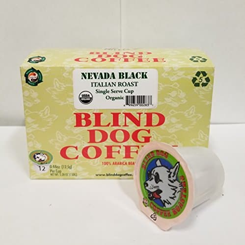 Blind Dog Coffee Organic K-cups (Nevada Black)