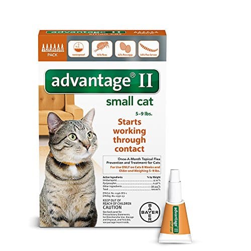 Advantage II for Small Cats 6 Pack by Advantage