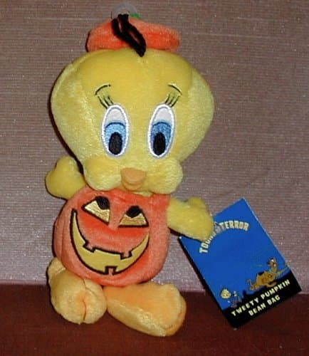 Tweety Bird Warner Bros Pumpkin 8" Tall X 4.5" Wide