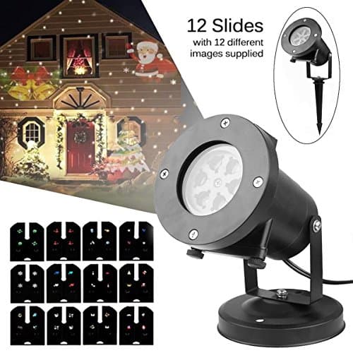 outdoor led projector light multi pattern lighting(12 slides multi)