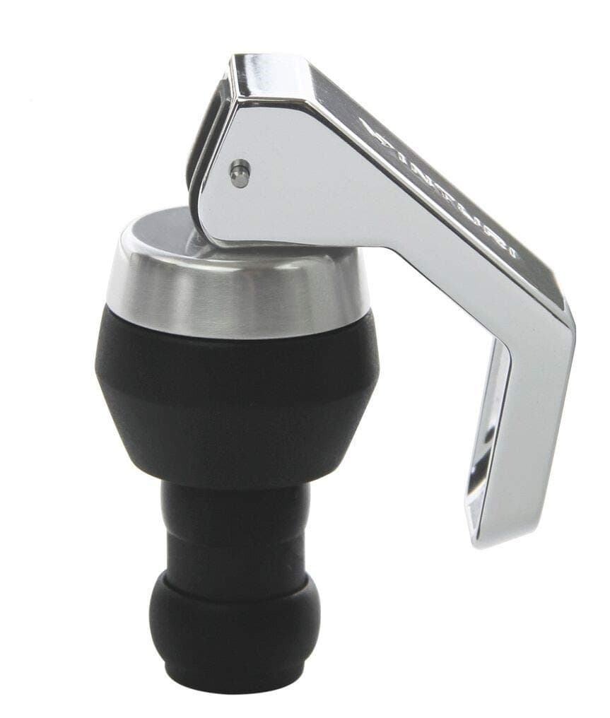 VinturiV9040 Wine Stopper, Black/Silver, Rubber