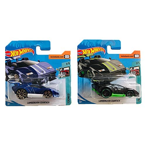 Hot Wheels Lamborghini Countach Tooned Pack 2