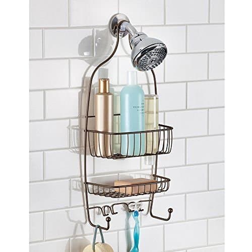 Shower Caddy Bathroom Shelf Wall Storage Rack Bath Organizer Soap Holder Shelves