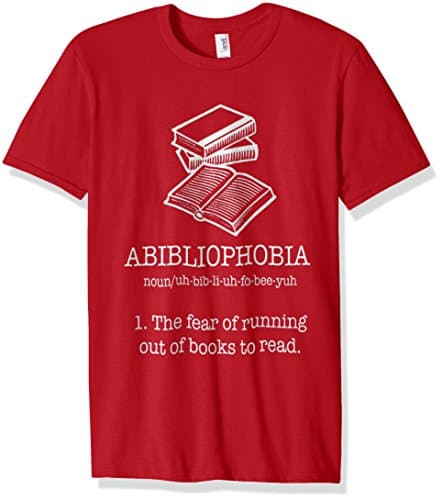 ABIBLIOPHOBIA Reading Book Lover T-Shirt