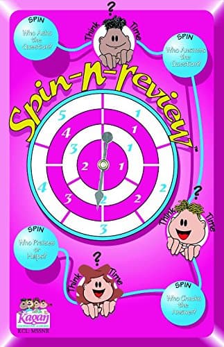 Kagan Cooperative Learning Spinner: Spin -N- Review, Teaching Material (MSSNR)