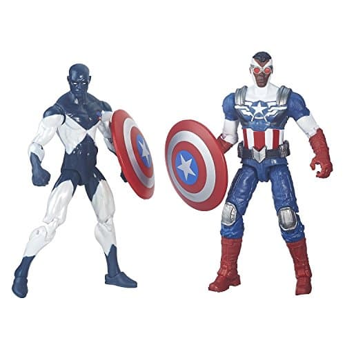 MARVEL LEGENDS SECRET WARS 3.75" SHIELD WIELDING HEROES VANCE ASTRO & CAPTAIN AMERICA 2 PK