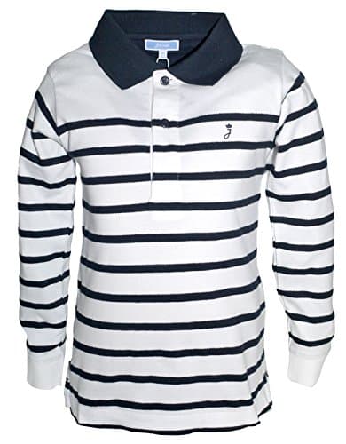 Jacadi Paris Slim Fit Cotton Stripe Top Small Fit