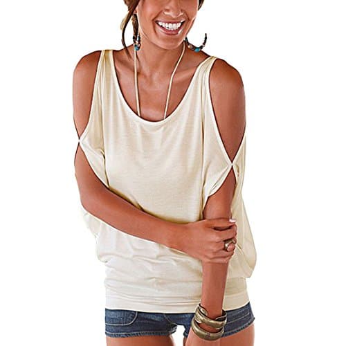 Women's Off the Shoulder Dolman Style Shirring Drape Knit Top