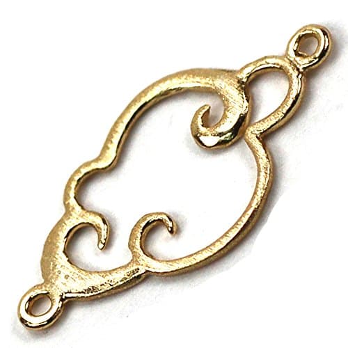 Amoracast Exclusive Gold Vermeille Cloud Connector