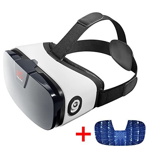 VR Headset - Virtual Reality Goggles by VR WEAR 3D VR Glasses for iPhone 6/7/8/Plus/X & Samsung S6/S7/S8/Note and other Android Smartphones with 4.5-6.3" Screens - Digital