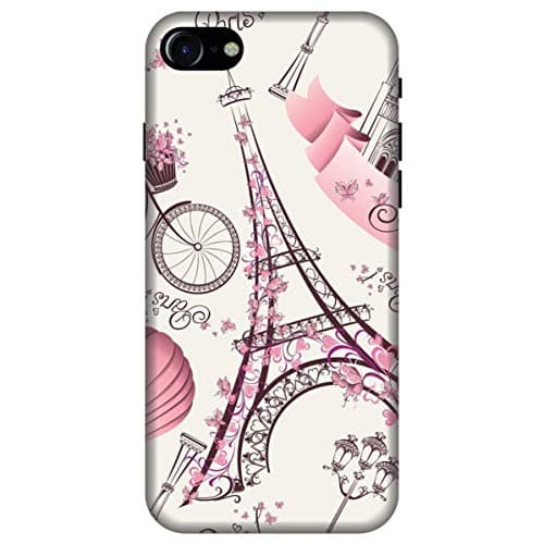 Covertoon All Side Designer Printed Hard Plastic Back Cover iPhone 7; Eiffel Tower Paris_104