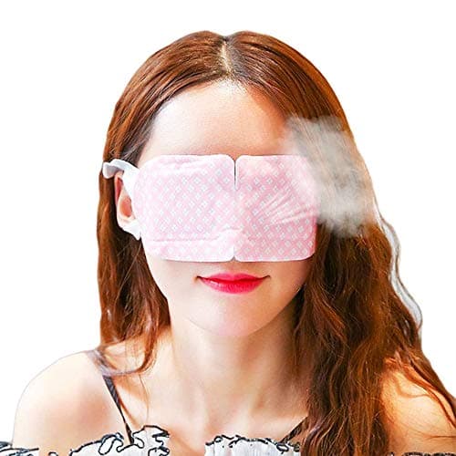 Steam Eye Mask Warm Eye Patch Steam Eye SPA Mask Relieve Eye Tiredness Remove Eye Dark Circles,Lavender Fragrance (7PCS)
