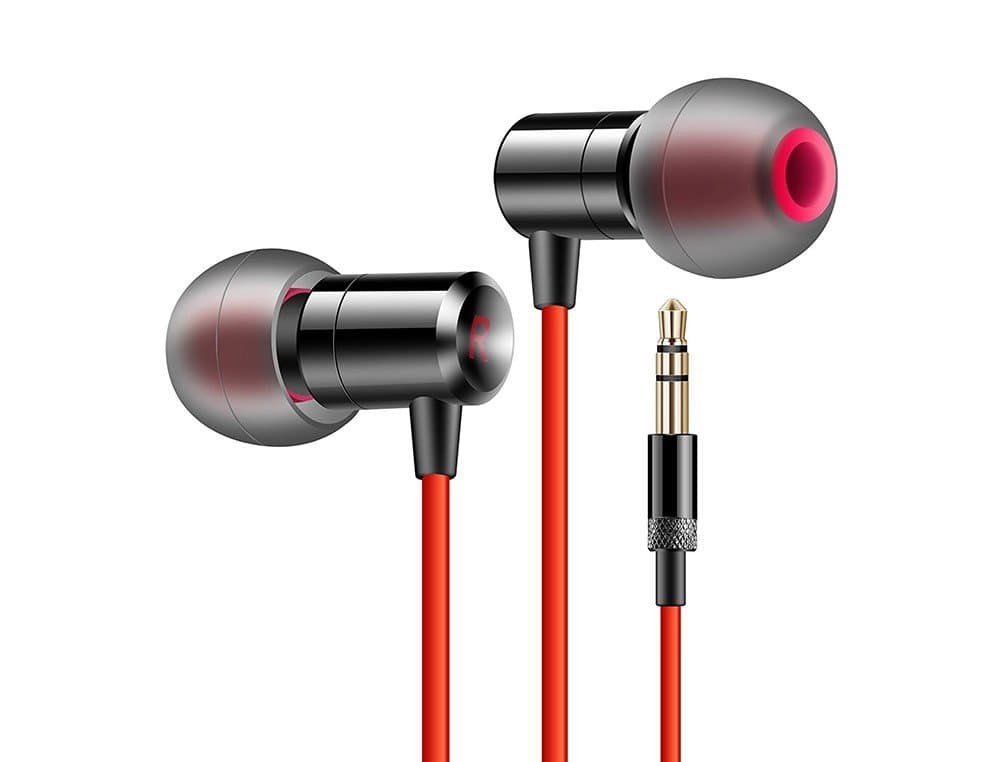 Kinera BAS02 Balanced Armature Earphone In Ear Red