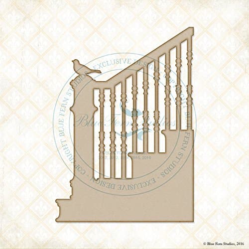Blue Fern Studios Chipboard - Attic Stairs