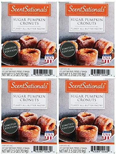 Scentsationals Sugar Pumpkin Cronuts Wax Cubes - 4-Pack