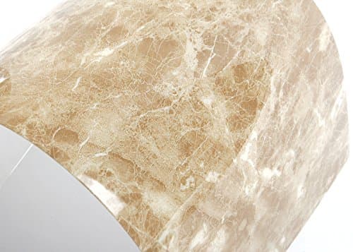 Peel and Stick Granite Pattern UV Coating Decorative PET Tile Dry Erase Board EP-103 : 23.62 inch X 11.81 inch, Thickness 1.0mm