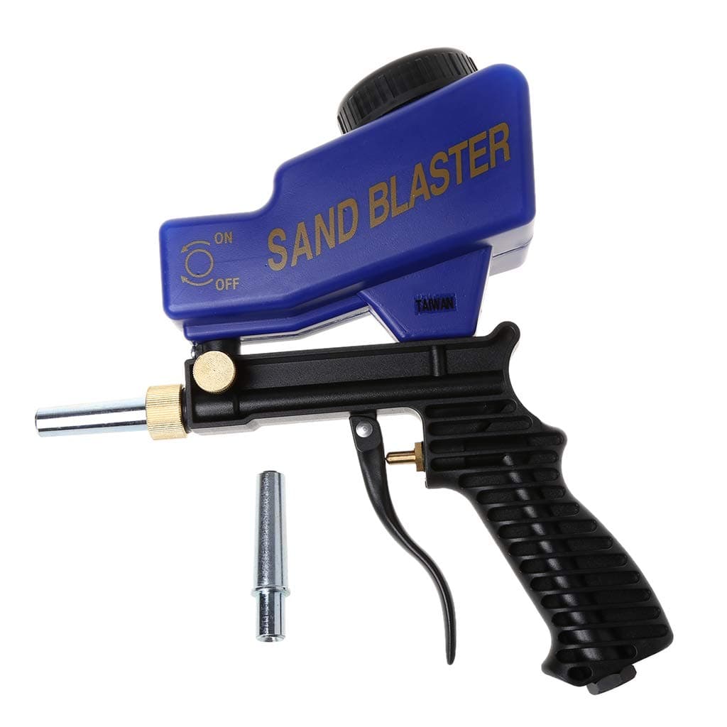 Sarora - Portable Gravity Sandblasting Gun Machine Abrasive Pneumatic Set Removing Spot Rust Blasting Device