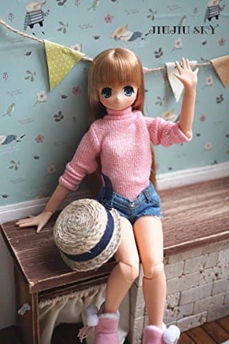 Turtleneck sweater for Azone Momoko Pullip Blyth Doll Clothes Sock Accessories