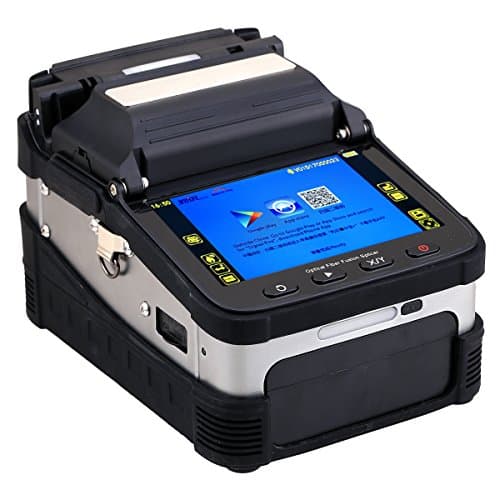 AI-7C SM MM Automatic FTTH Intelligent Optical Fiber Fusion Splicer with Fiber Cleaver