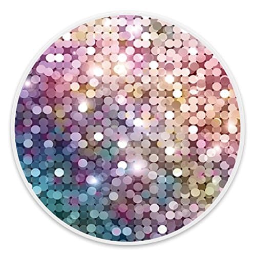 Popular iPhone Stands, Expanding Phone Stand Holder for iPhone 8,iPhone X,Samsung phone and Table - Rainbow Glitter Texture White