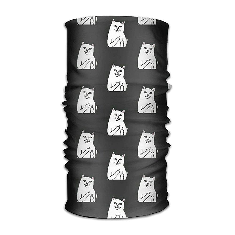EJjheadband Full Screen Cat 16-in-1 Magic Scarf,Face Mask,Fishing Mask,Thin Ski Mask,Neck Warmer Balaclava Bandana Raves,Dust,Riding Bike,Motorcycle,Outdoor Activities