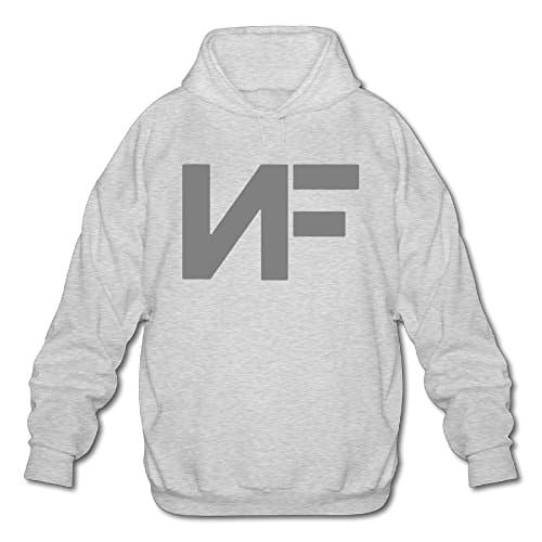 NF Wake Up Hooded Sweatshirt For Men Ash