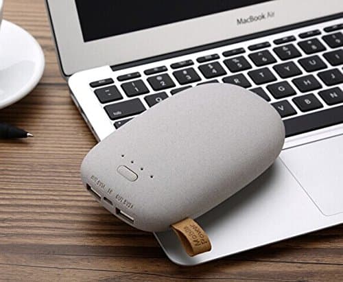 Stone Lightest 10400mAh External Batteries, Ultra-Compact, High-speed Charging Technology Power Bank for iPhone, Samsung Galaxy and More (Blue Version)