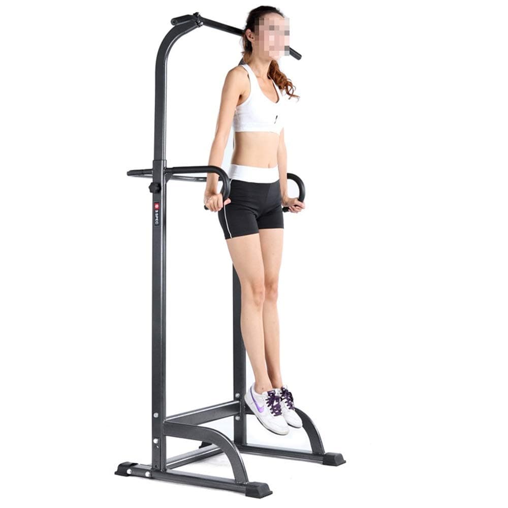 KMCMYBANG Parallel Bars Multi-Function Power Tower with Vertical Knee Raise Dip Station Push-Up Station Parallel Bars Heavy Duty Ultimate Body Press Bar (Color : Blue, Size : 22668102CM)