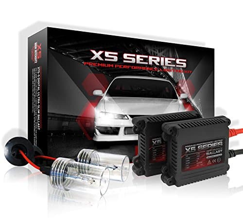 X5 Series Slim HID Xenon Conversion Kit (9005 HB3 Bulbs 5000K Bright White)