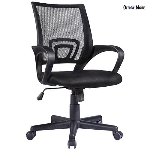 Ergonomic Midback Executive Swivel Mesh Black Office Chair Computer Desk Task