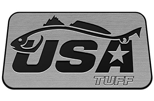 USATuff Deck ORCA Cooler Pad - Fits ORCA 40QT - Marine-Grade Mat/Anti-Slip/Dual-Layer in Gray/Black Redfish - SeaDek