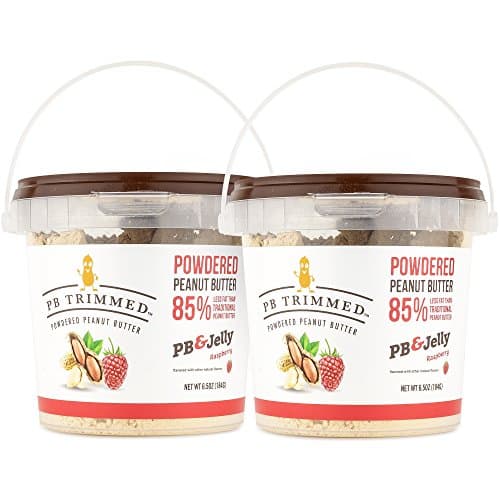 PB Trimmed Powder Peanut Butter 6.5 oz Container (2-Pack) PB &amp; Jelly