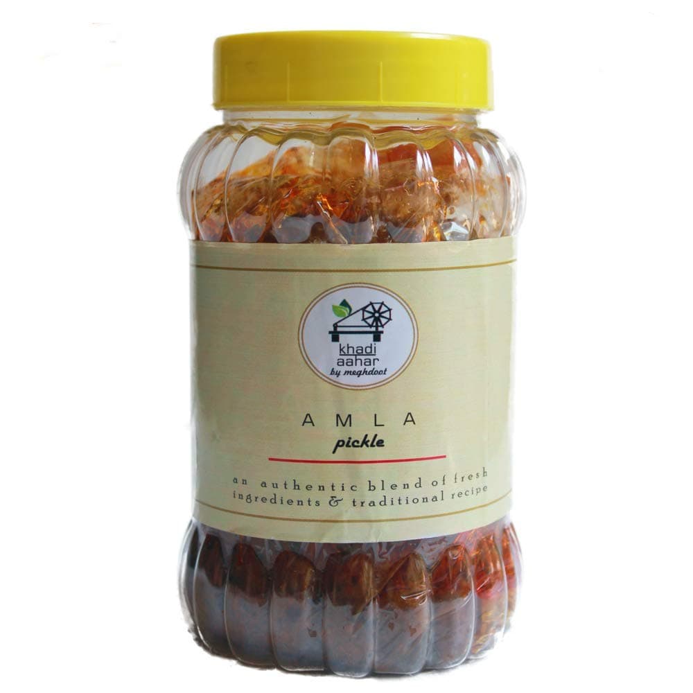 Khadi Aahar Premium Pickle, 400 Gram (Amla)