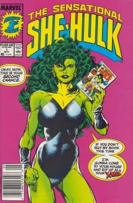 The Sensational She-Hulk Issue 1 Volume 2 May 1989 Comic – 1989