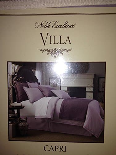 Noble Excellence Villa Capri King Bedskirts--Purple
