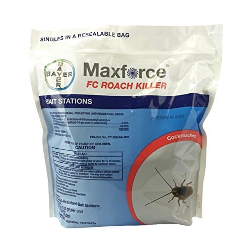Maxforce FC Roach Killer Bait Stations - Bag of 72 - Easy to Use