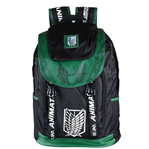 Anime Attack on Titan Cosplay Bag Backpack School Bag Hiking Travel Backpack