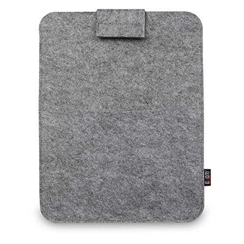 Laptop Sleeve, Felt Sleeve Case Protective Bag for MacBook Air / Pro / Other Laptop/ NoteBook Surface 13.3-15.6 inch (13.3, gray)